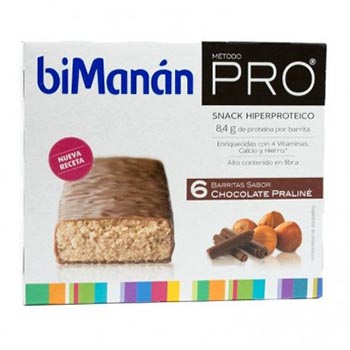 Barritas chocolate Bimanan Pro