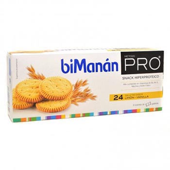 Galletas sabor limon vainilla Bimanan Pro