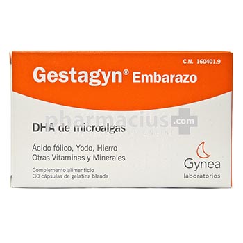 Gestagyn Embarazo 30 Cápsulas 30 capsulas gestagyn embarazo