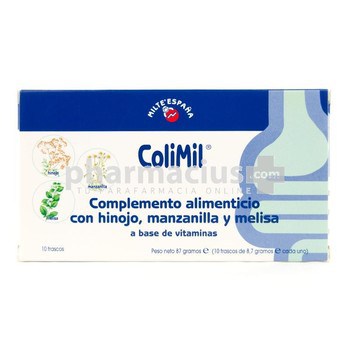 Colimil complemento alimenticio para gases