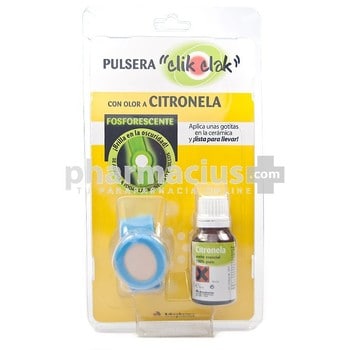 Pulsera clik clak citronella arkopharma