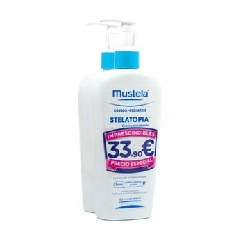 comprar-mustela-duplo-stelatopia-crema-emoliente-2x400ml crema emoliente