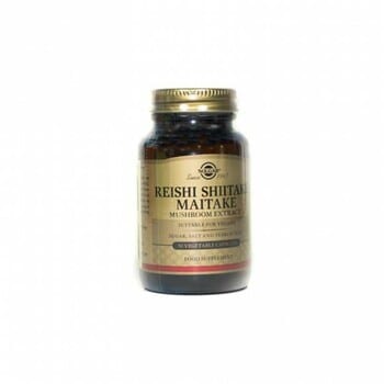 comprar-solgar-reishi-shiitake-y-maitake-50-capsulas reishi shiitake y maitake