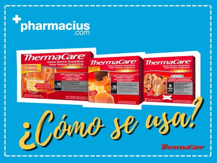 Cómo se usan los parches Thermacare